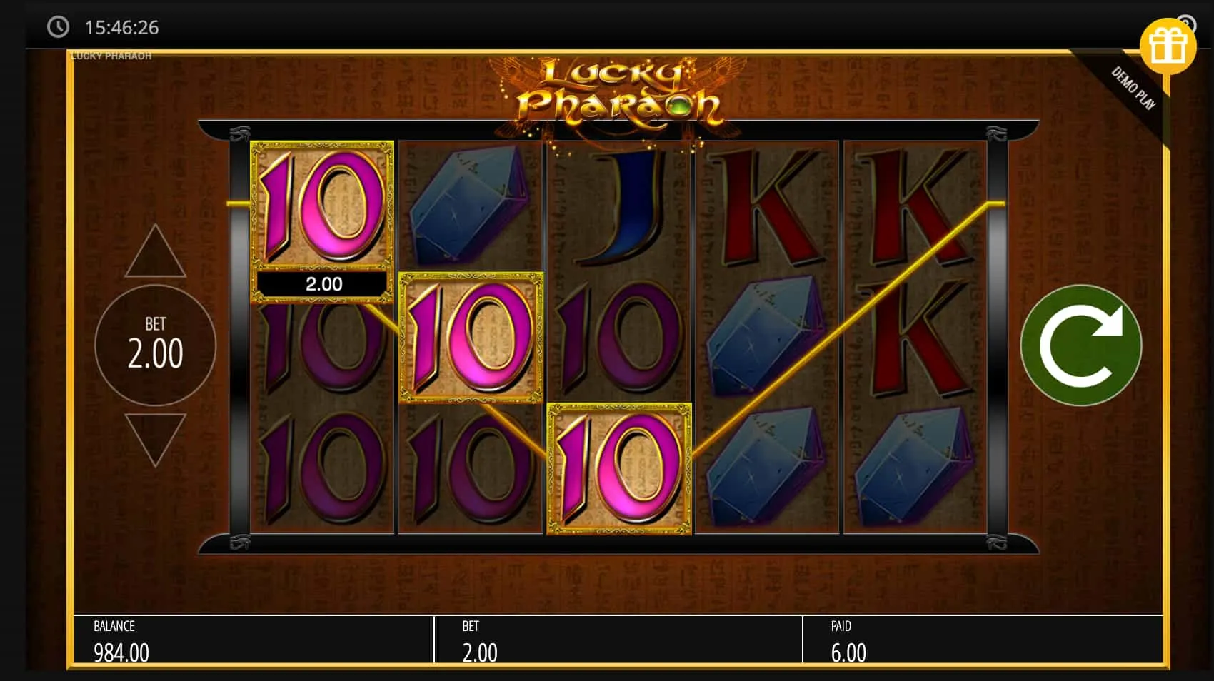 So funktioniert das Lucky Pharaoh Spiel